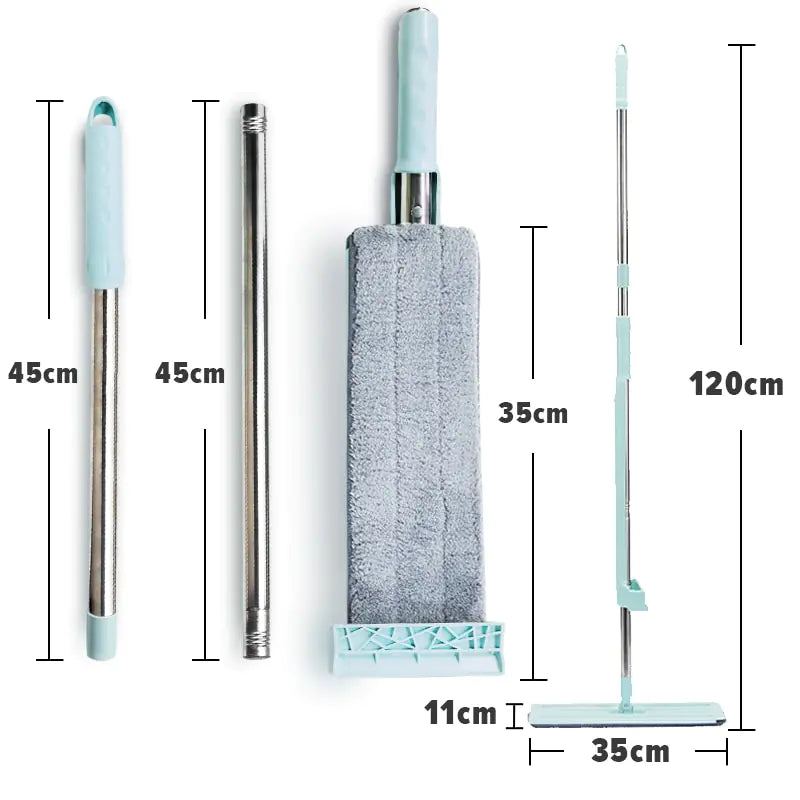 360 Hands-Free Microfiber Floor Mop