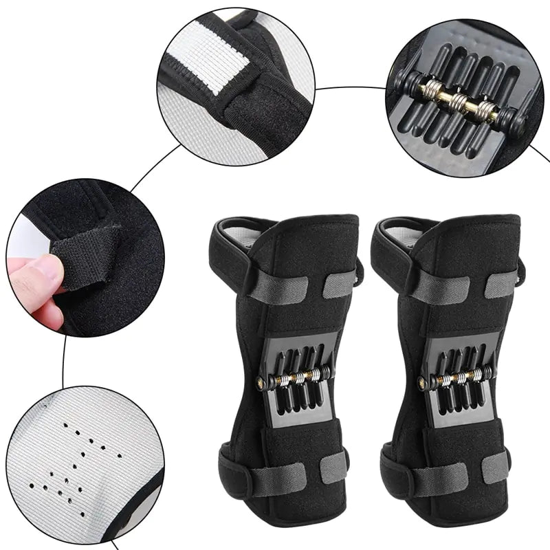 1Pcs Knee Booster Brace Joint Support Spring Stabilizer