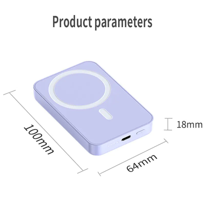 10000mAh Mini Wireless Power Bank