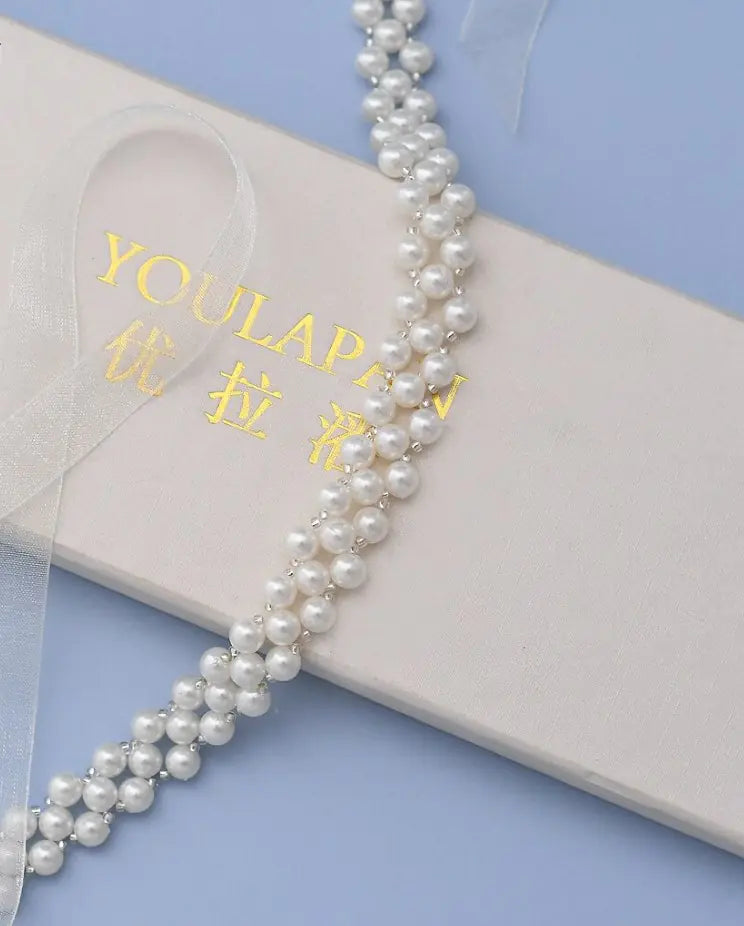 Pearl Bridal Belt