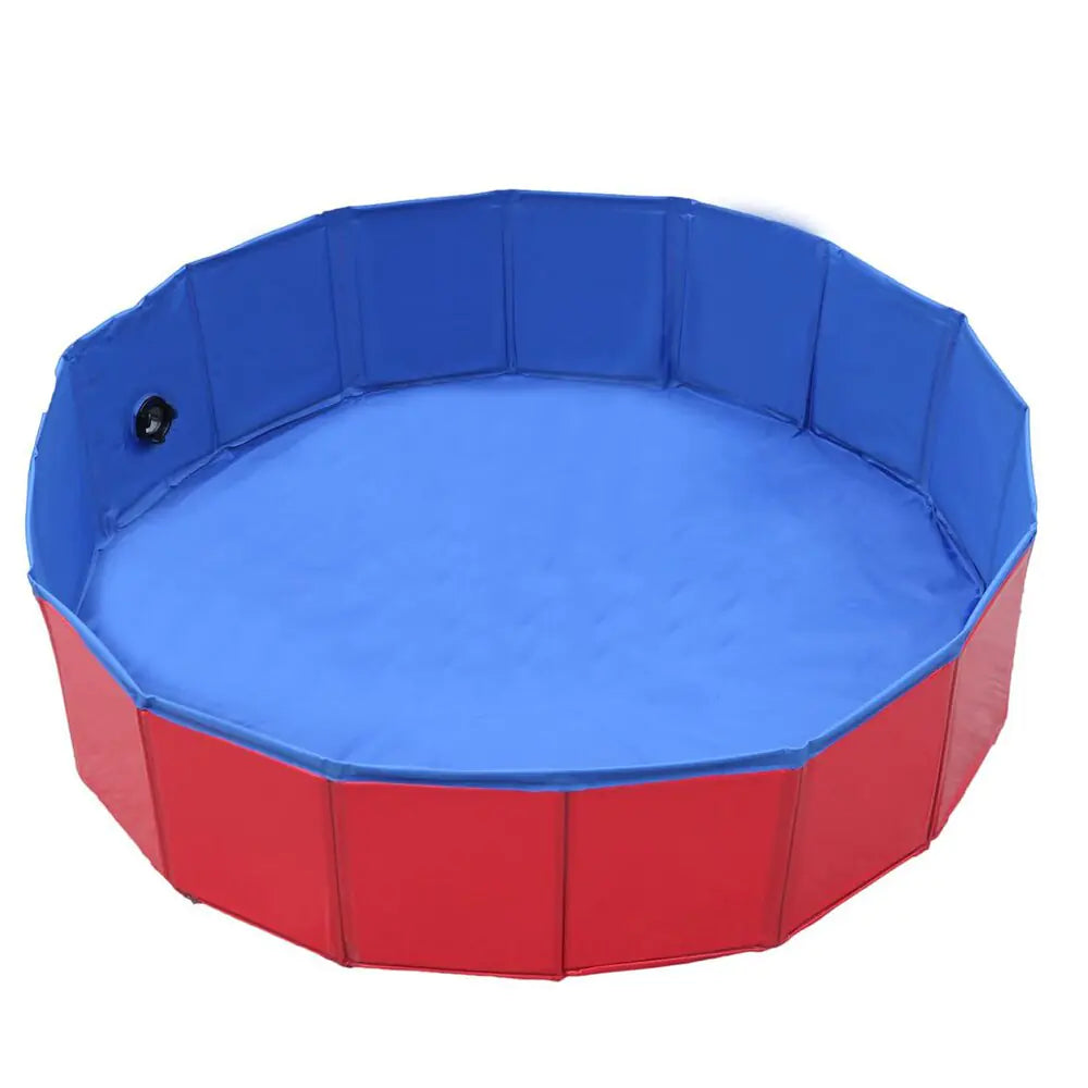 PVC Foldable Dog Pool Pet Bathtub Wash Pool Outdoor Indoor Swimming Tub Summer Cooling Bathing Pool Pet Dog Supplies